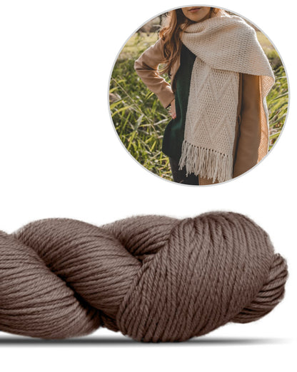 I Smell Sheep Scarf von Anja Heumann mitLovely Merino Treat von Rosy Green Wool 10