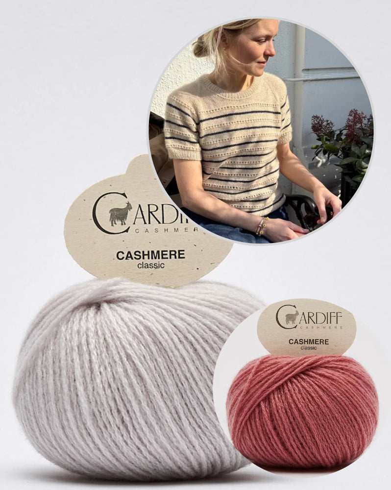 PetiteKnit Ida Tee mit Classic Cashmere von Cardiff 11