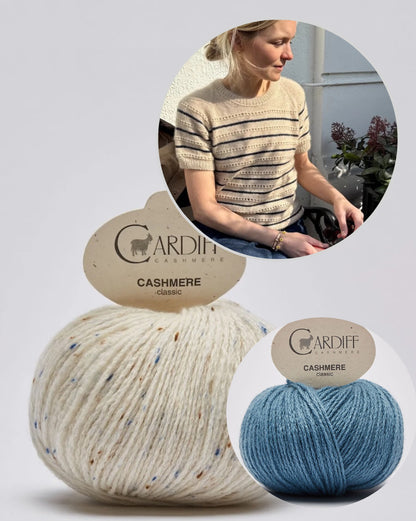 PetiteKnit Ida Tee mit Classic Cashmere von Cardiff 14