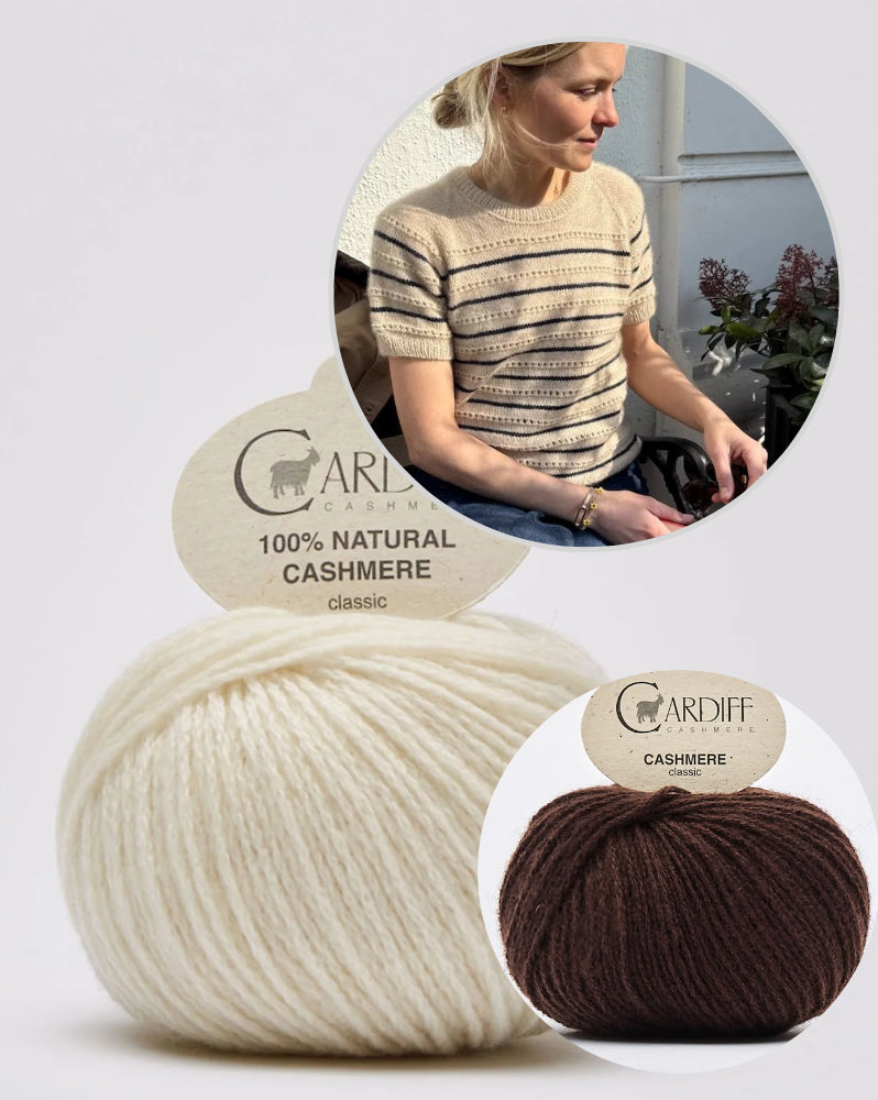 PetiteKnit Ida Tee mit Classic Cashmere von Cardiff 9
