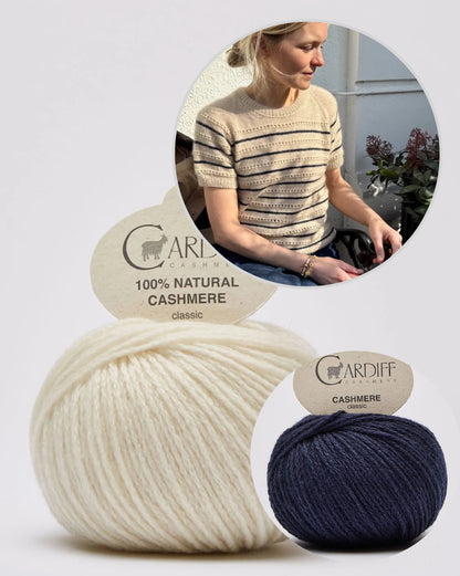 PetiteKnit Ida Tee mit Classic Cashmere von Cardiff 13