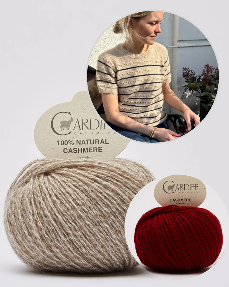 PetiteKnit Ida Tee mit Classic Cashmere von Cardiff 10