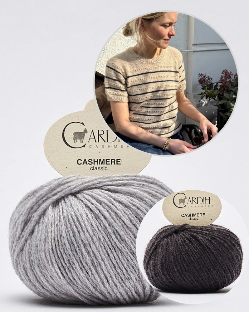 PetiteKnit Ida Tee mit Classic Cashmere von Cardiff 12