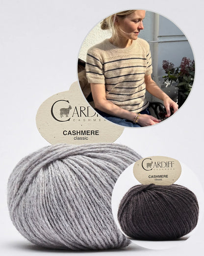 PetiteKnit Ida Tee mit Classic Cashmere von Cardiff 12