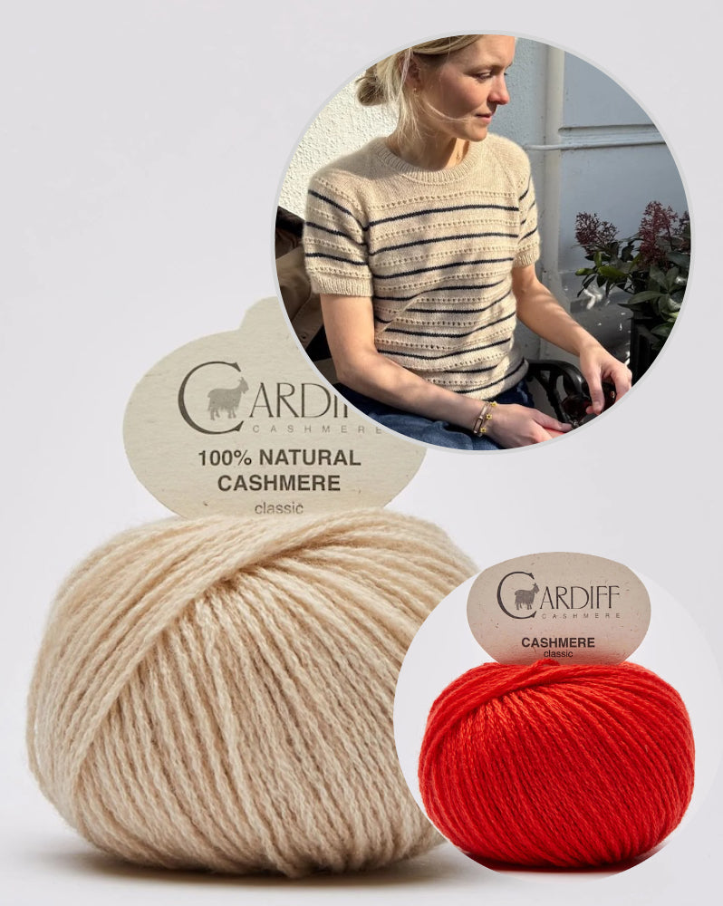 PetiteKnit Ida Tee mit Classic Cashmere von Cardiff 7