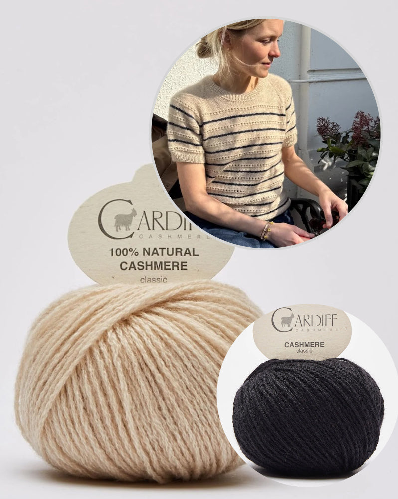 PetiteKnit Ida Tee mit Classic Cashmere von Cardiff 5