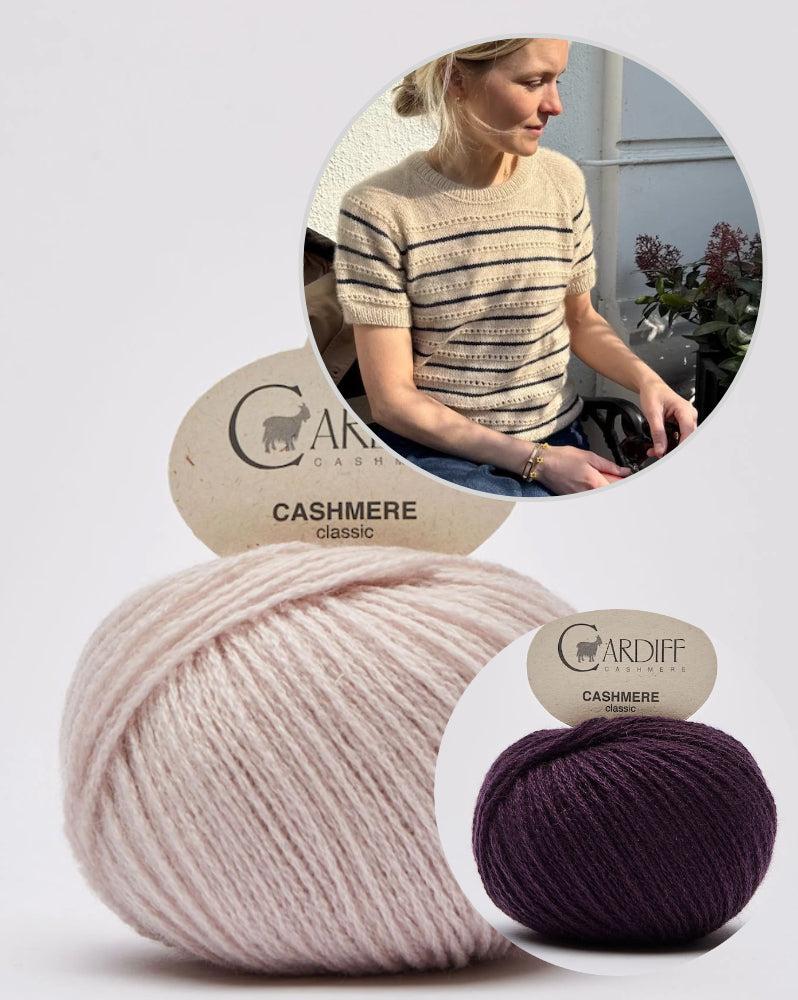 PetiteKnit Ida Tee mit Classic Cashmere von Cardiff 8