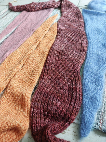 Ragna Tørklæde | enkelt mønster i Classic Cashmere fra Cardiff
