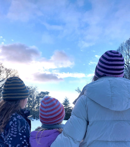 Versa Hat | fantastische Streifen aus Double Sunday von Sandnes Garn