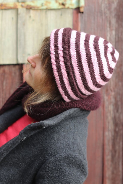 Versa Hat | fantastische Streifen aus Double Sunday von Sandnes Garn