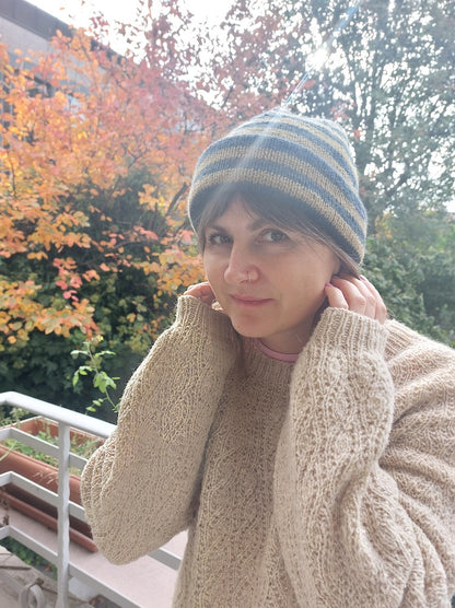 Versa Hat | fantastische Streifen aus Double Sunday von Sandnes Garn