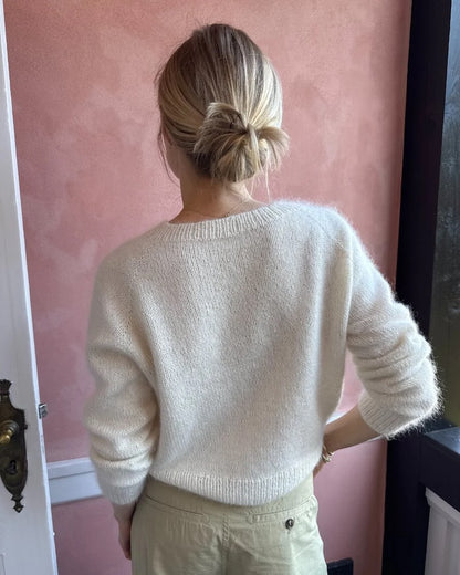 Kein Schnickschnack Pullover | lässiger Klassiker aus Sunday und Primo Tynn Silk Mohair von Sandnes Garn