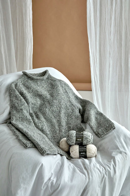 Pull-over Ingrid | simple et confortable, en Halaus et Tuuli de Novita