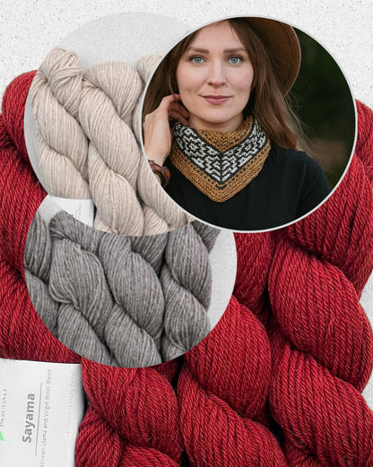 Tiny Trail Scarf - Pascuali | maigs lakats no Sayama dzijas, ko ražo Pascuali