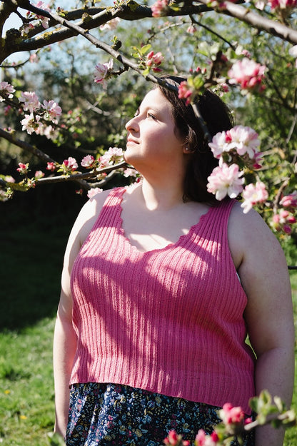 Bedruthan Camisole | inspireret af klippekysten i Pure Silk fra Knitting for Olive