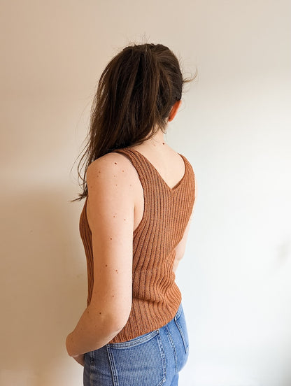 Bedruthan Camisole | inspireret af klippekysten i Pure Silk fra Knitting for Olive