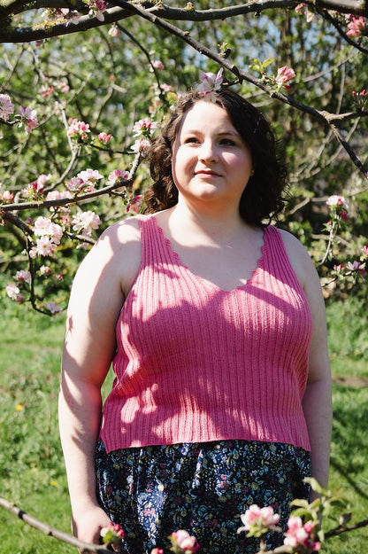 Bedruthan Camisole | inspireret af klippekysten i Pure Silk fra Knitting for Olive