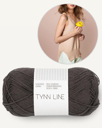 Iris Camisole | lässig zartes Top aus Tynn Line von Sandnes Garn