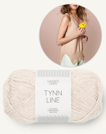 Iris Camisole | lässig zartes Top aus Tynn Line von Sandnes Garn