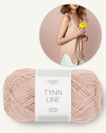 Iris Camisole | lässig zartes Top aus Tynn Line von Sandnes Garn