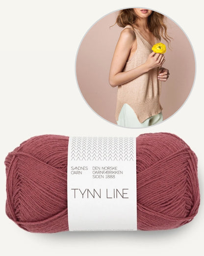 Iris Camisole | lässig zartes Top aus Tynn Line von Sandnes Garn