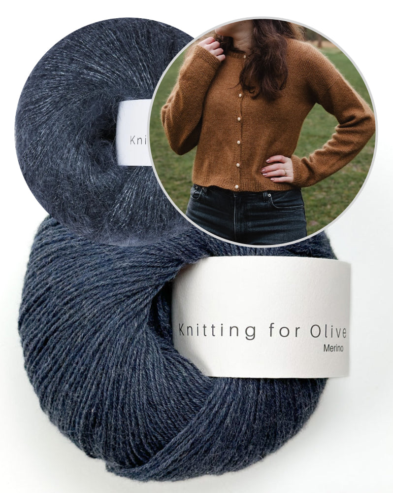 Hirismakes Iris Cardigan mit Merino und Soft Silk Mohair von Knitting for Olive 18