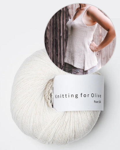 Isadora Top | schmeichelnde A-Linie aus Pure Silk von Knitting for Olive