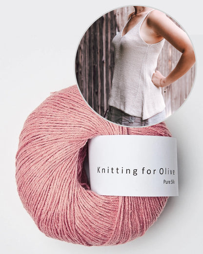 Isadora Top | schmeichelnde A-Linie aus Pure Silk von Knitting for Olive
