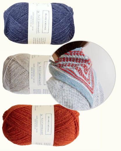 Isla Shawl | bezauberndes Tuch aus Le Petit Lambswool von Biches & Bûches