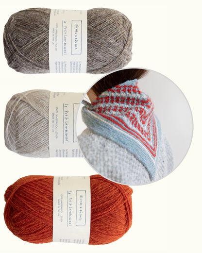 Isla Shawl | bezauberndes Tuch aus Le Petit Lambswool von Biches & Bûches
