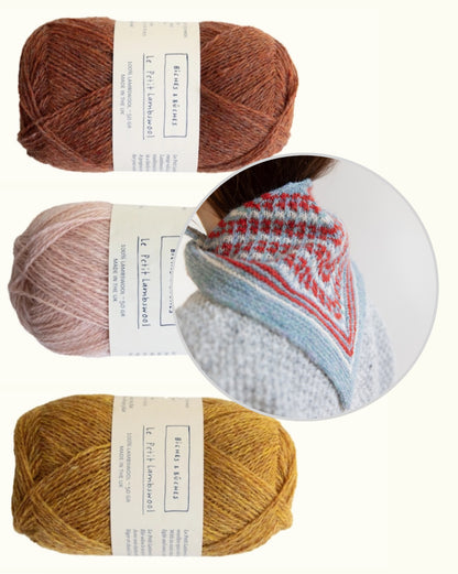 Isla Shawl | bezauberndes Tuch aus Le Petit Lambswool von Biches & Bûches