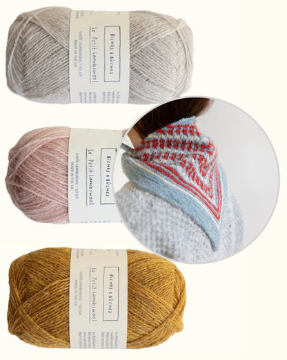 Isla Shawl | bezauberndes Tuch aus Le Petit Lambswool von Biches & Bûches