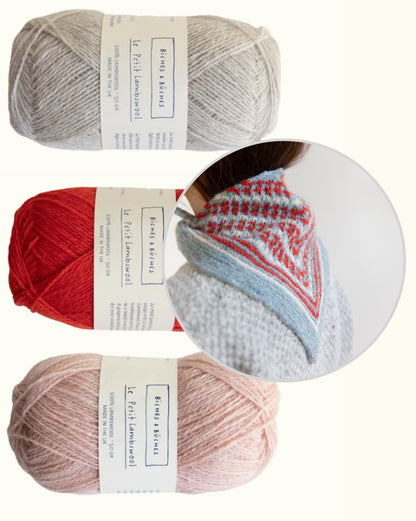 Isla Shawl | bezauberndes Tuch aus Le Petit Lambswool von Biches & Bûches