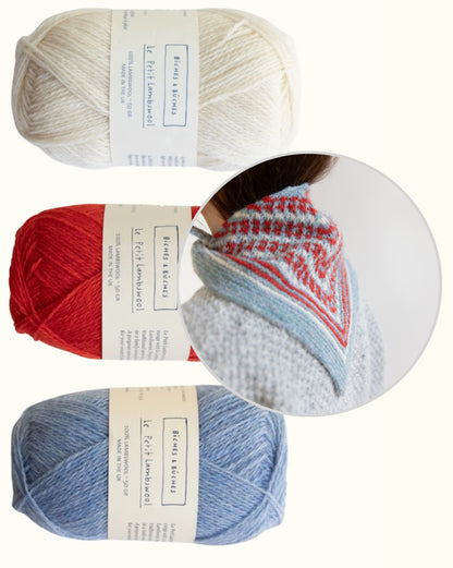 Isla Shawl | bezauberndes Tuch aus Le Petit Lambswool von Biches & Bûches