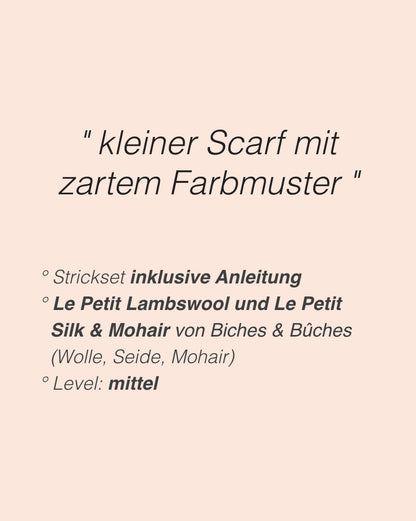 Isla Shawl Winter Edition | zart flauschig aus Le Petit Lambswool und Le Petit Silk & Mohair von Biches & Bûches