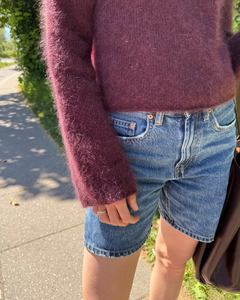PetiteKnit Ivy Blouse Tynn Silk Mohair von Sandnes Garn 3