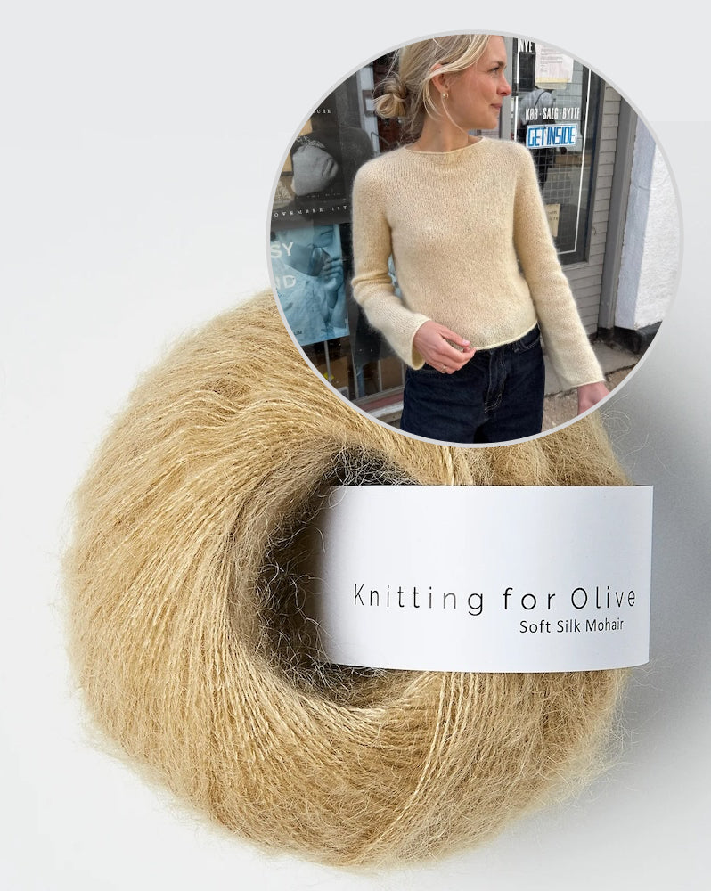 PetiteKnit Ivy Blouse mit Soft Silk Mohair von Knitting for Olive 10
