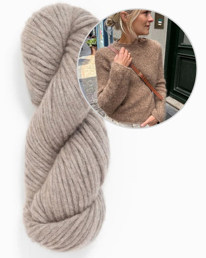 Ivy Sweater - Luft | fin pullover, ekstremt blød, fremstillet af Luft fra Woolfolk