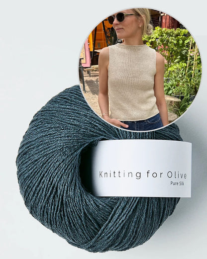 Ivy Top | schlicht und einfach bezaubernd aus Pure Silk von Knitting for Olive