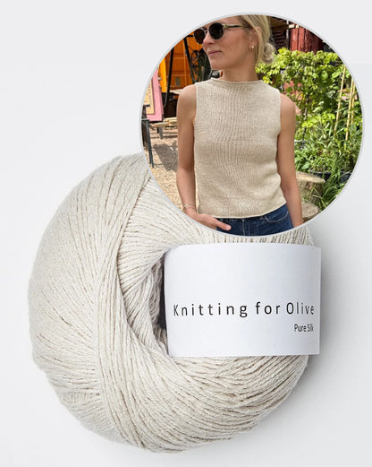 Ivy Top | schlicht und einfach bezaubernd aus Pure Silk von Knitting for Olive