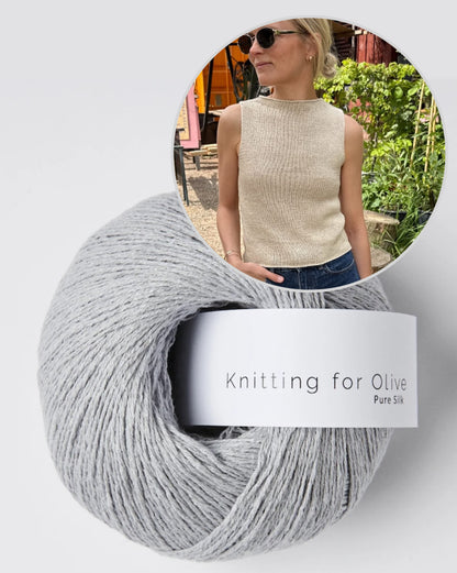 Ivy Top | schlicht und einfach bezaubernd aus Pure Silk von Knitting for Olive