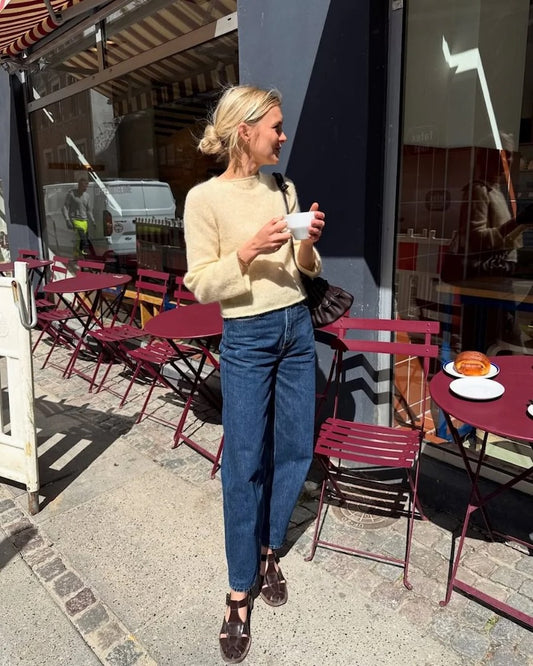 PetiteKnit Ivy Blouse einfädig mit Ecopuno von Lana Grossa 1