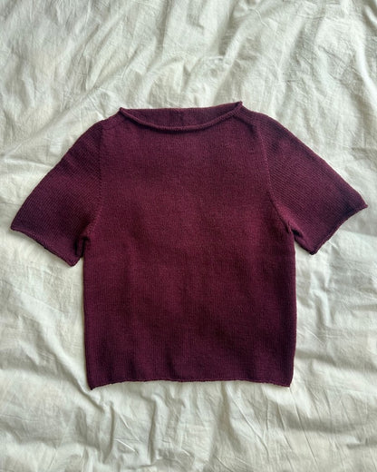 Ivy Tee - Baumwolle Leinen | körpernah und kühlend aus Tynn Line von Sandnes Garn
