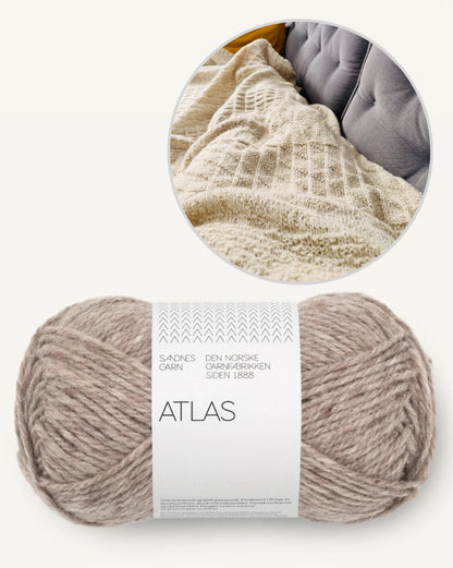Rabea von gute-garne Jahresdecke mit Atlas von Sandnes Garn 26