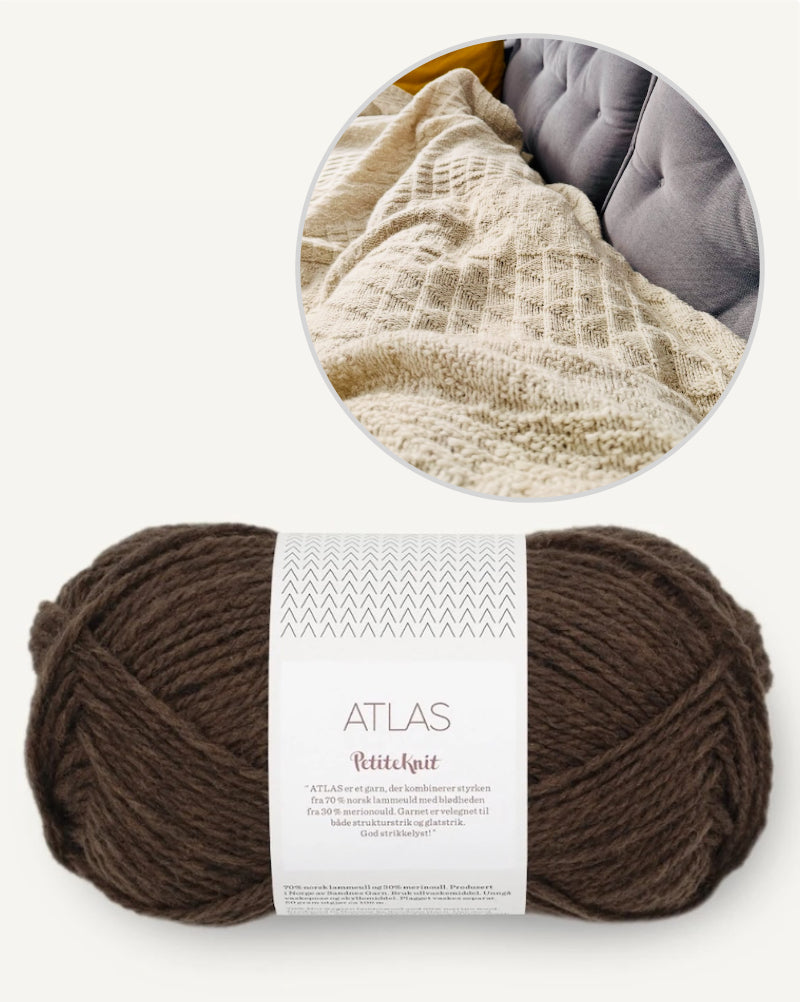 Rabea von gute-garne Jahresdecke mit Atlas von Sandnes Garn 35