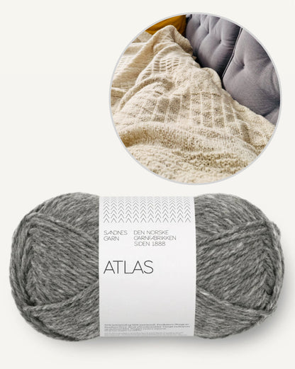 Rabea von gute-garne Jahresdecke mit Atlas von Sandnes Garn 29