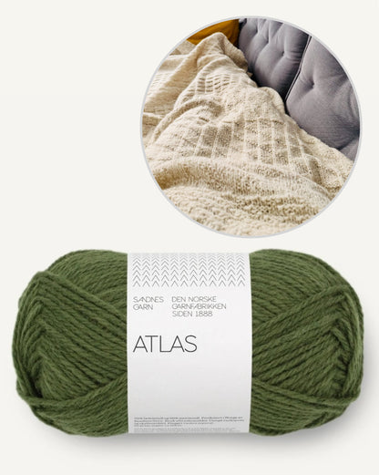 Rabea von gute-garne Jahresdecke mit Atlas von Sandnes Garn 39