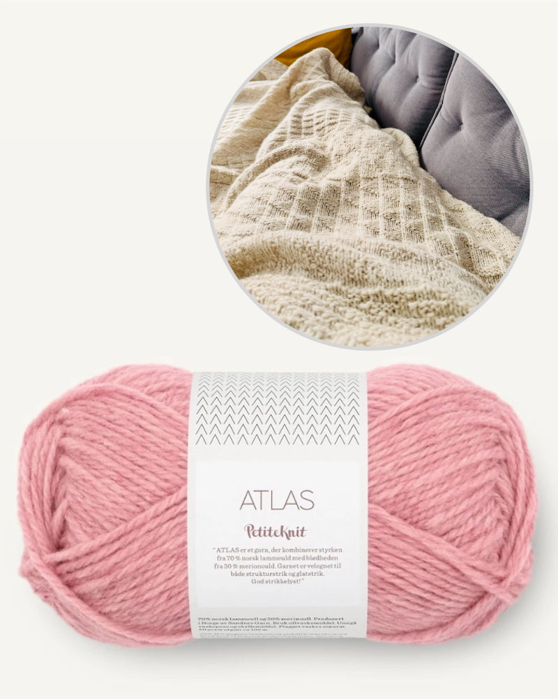 Rabea von gute-garne Jahresdecke mit Atlas von Sandnes Garn 32
