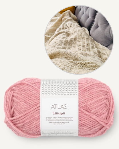 Rabea von gute-garne Jahresdecke mit Atlas von Sandnes Garn 32