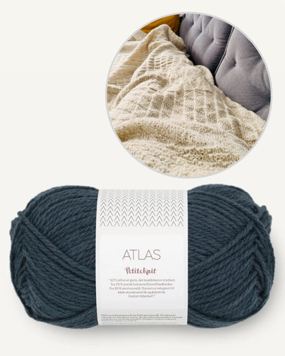 Rabea von gute-garne Jahresdecke mit Atlas von Sandnes Garn 37